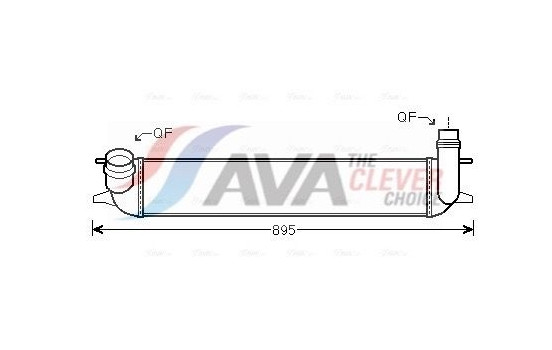 Intercooler, charger