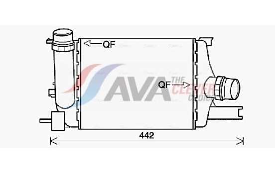Intercooler, charger