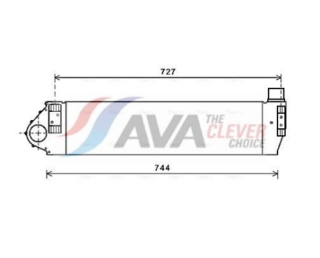 Intercooler, charger