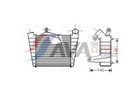 Intercooler, charger