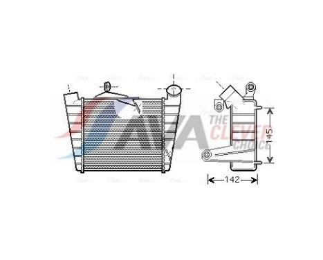 Intercooler, charger
