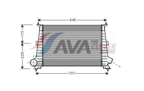Intercooler, charger