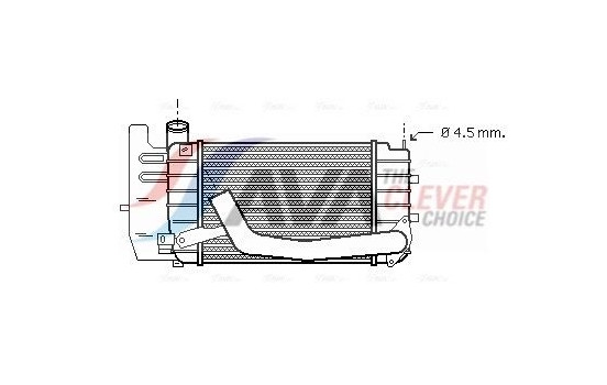 Intercooler, charger