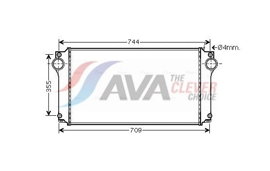Intercooler, charger