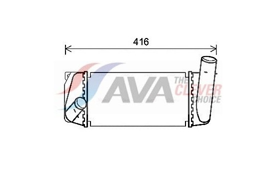 Intercooler, charger