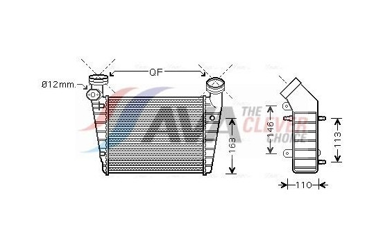 Intercooler, charger