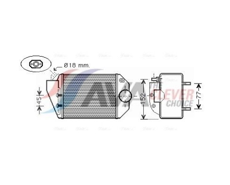 Intercooler, charger