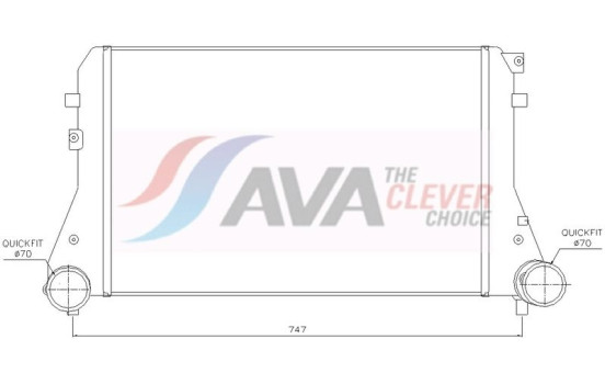 Intercooler, charger