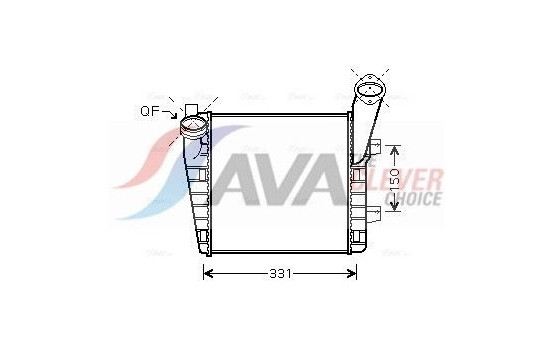 Intercooler, charger