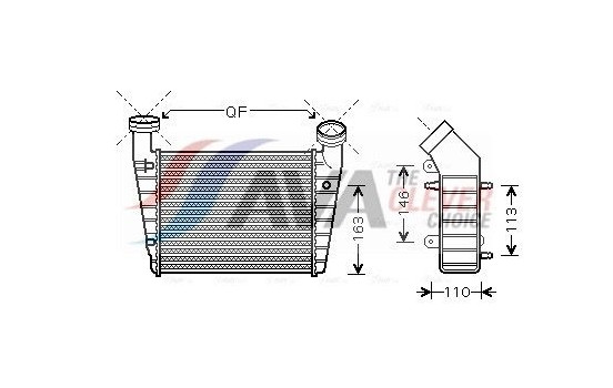 Intercooler, charger