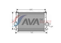 Intercooler, charger