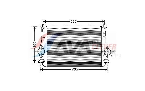 Intercooler, charger