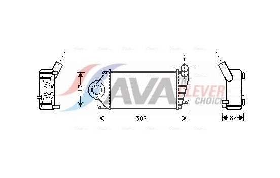 Intercooler, charger
