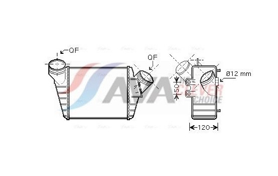 Intercooler, charger