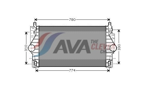 Intercooler, charger