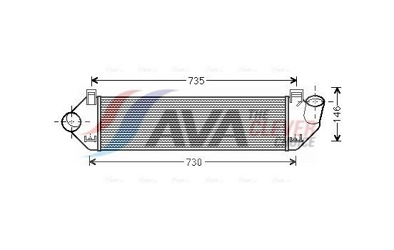 Intercooler, charger