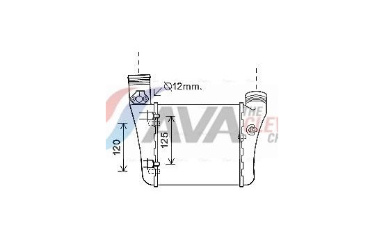 Intercooler, charger