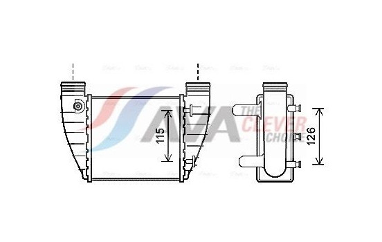 Intercooler, charger