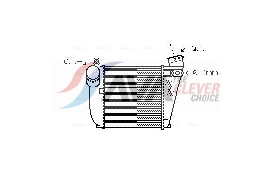 Intercooler, charger