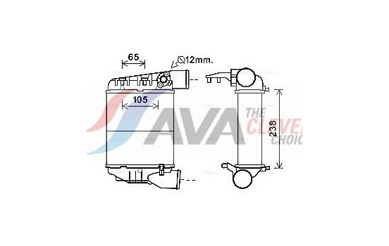 Intercooler, charger