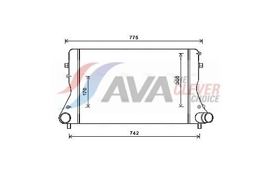 Intercooler, charger