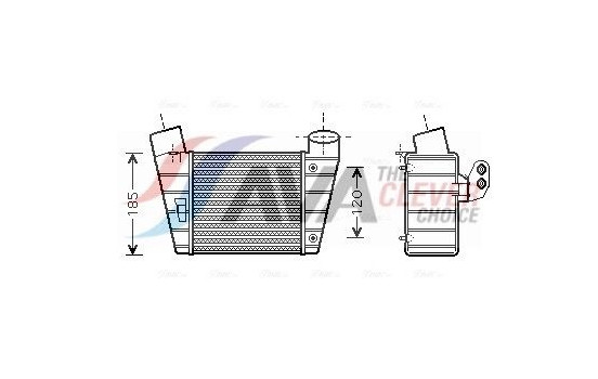 Intercooler, charger