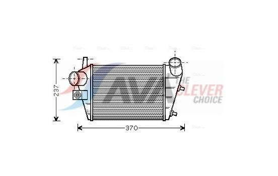 Intercooler, charger