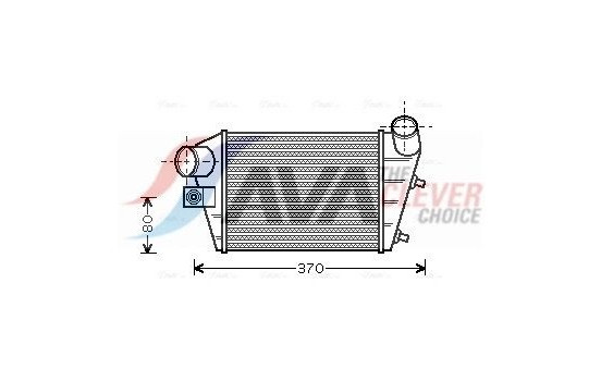 Intercooler, charger