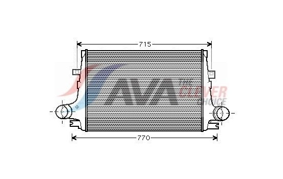 Intercooler, charger