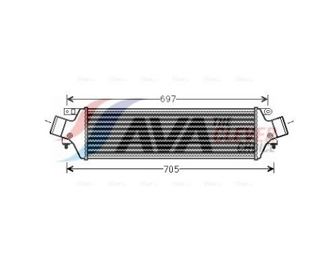 Intercooler, charger