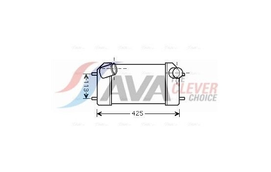 Intercooler, charger