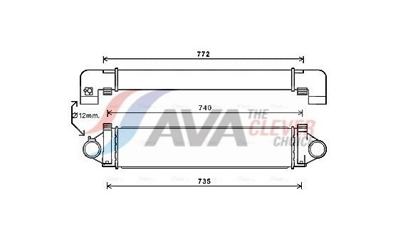 Intercooler, charger