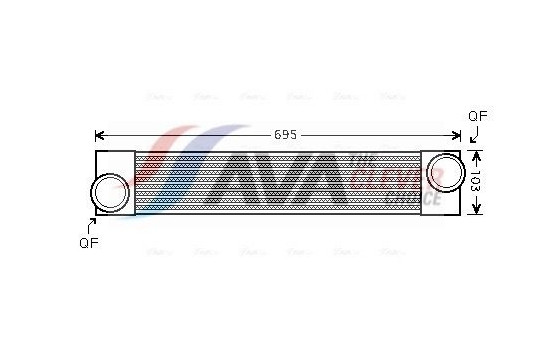 Intercooler, charger