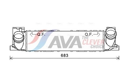 Intercooler, charger