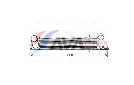 Intercooler, charger