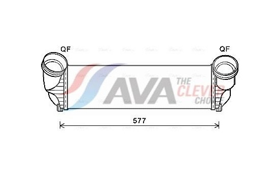 Intercooler, charger