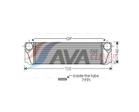 Intercooler, charger