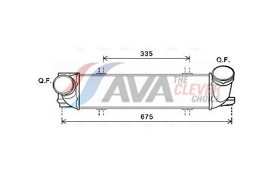 Intercooler, charger