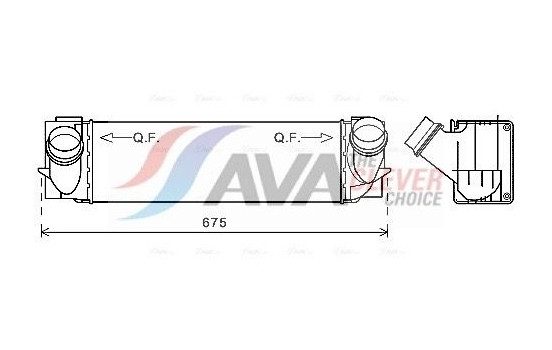 Intercooler, charger
