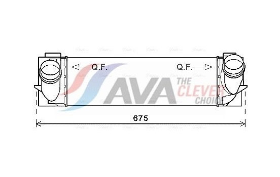 Intercooler, charger