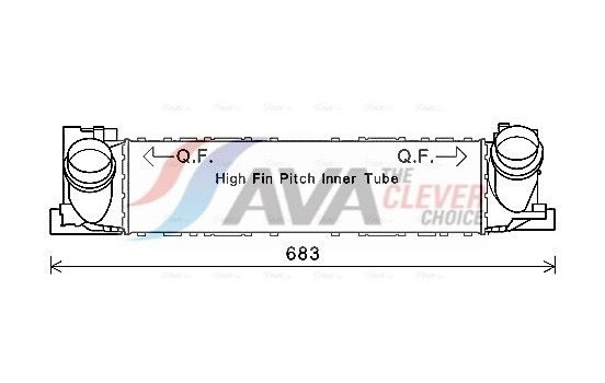 Intercooler, charger