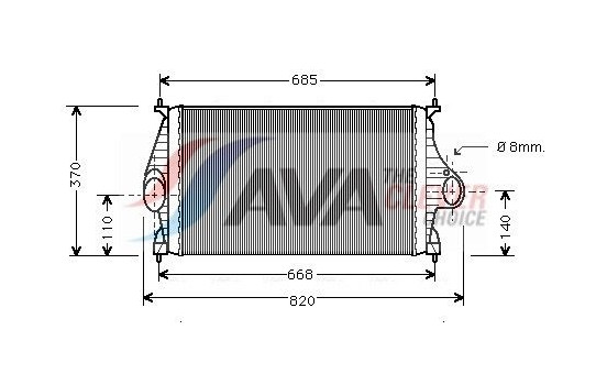 Intercooler, charger