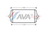 Intercooler, charger