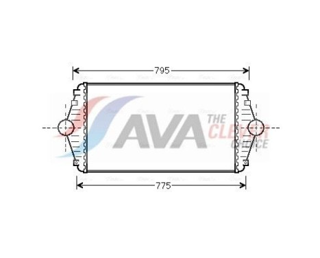 Intercooler, charger