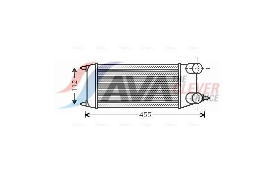 Intercooler, charger