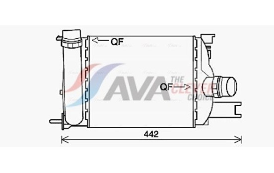 Intercooler, charger