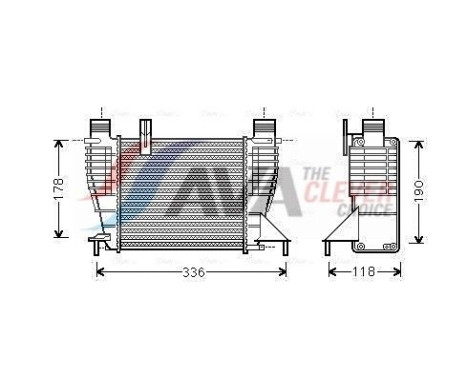 Intercooler, charger