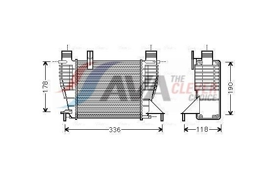 Intercooler, charger