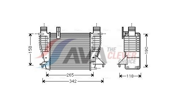 Intercooler, charger