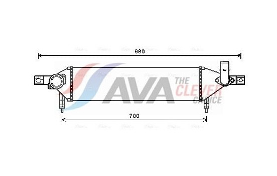 Intercooler, charger